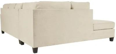 Ashley Abinger 2-Piece Chaise Sectional Left-Arm Facing Natural