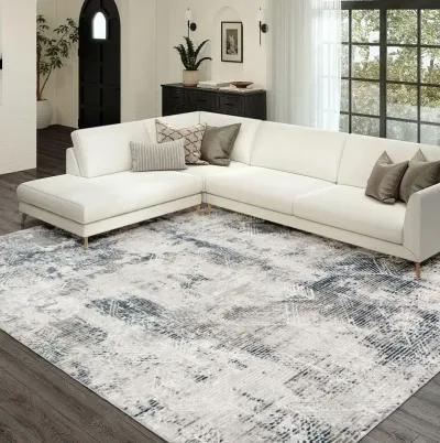 Dalyn Urban Elegance Distressed Abstract Lattice 5'X7' Area Rug