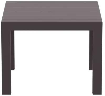 Compamia Vegas Extendable Indoor- Outdoor Rectangular Dining Table in Wicker Brown