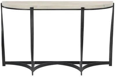 Bernhardt Berkshire Aged Pewter Console Table