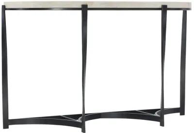 Bernhardt Berkshire Aged Pewter Console Table