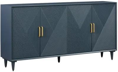 Crestview Arvada Dark Blue Sideboard