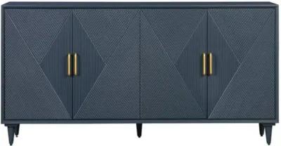 Crestview Arvada Dark Blue Sideboard