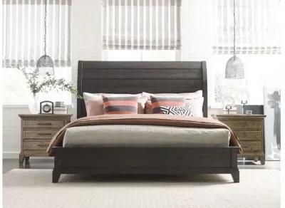 Kincaid Eastburn King Sleigh Bed Plank Road Headboard