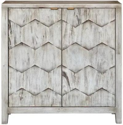 Uttermost Catori Smoked Ivory Accent Cabinet