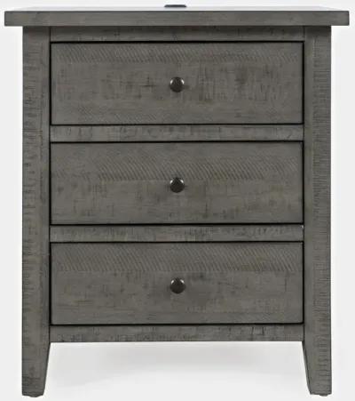 Jofran Maxton Nightstand Stone