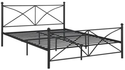 Coaster Hart Metal Full Open Frame Bed Matte Black