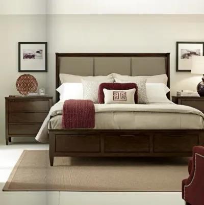 Kincaid Elise Spectrum Amaretto Queen Storage Bed