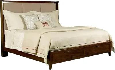 Kincaid Elise Spectrum Amaretto Queen Storage Bed