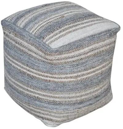 Uttermost Mesick Light Gray Pouf