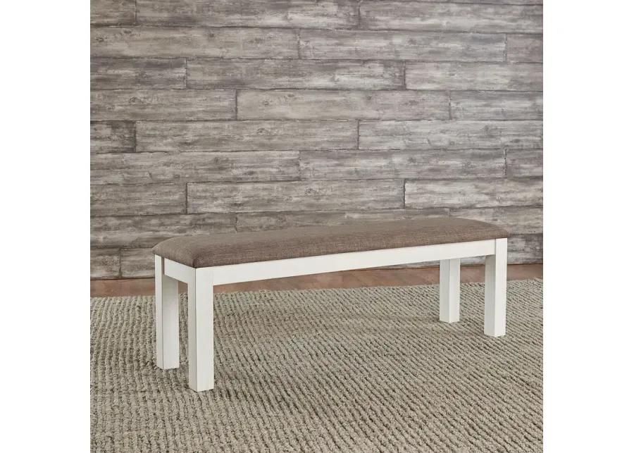 UPHOLSTERED DINING BENCH - BROOK BAY