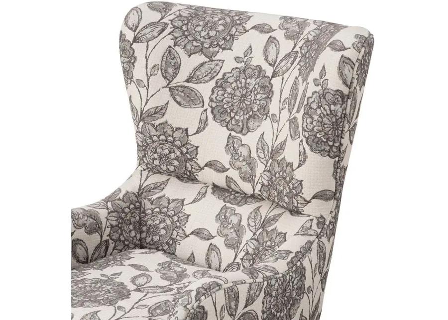 MADISON PARK MULTI ARIANNA SWOOP WING CHAIR