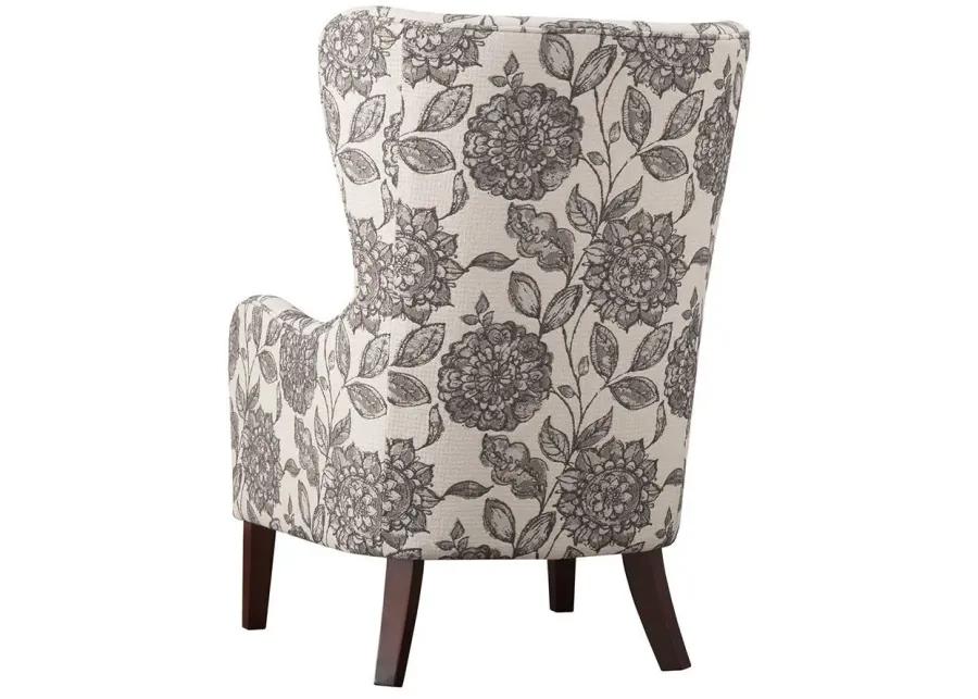 MADISON PARK MULTI ARIANNA SWOOP WING CHAIR