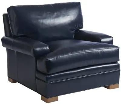 MAXWELL LEATHER CHAIR BARCLAY BUTERA UPHOLSTERY