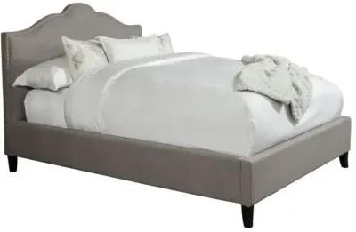 Jamie Collection Queen Bed in Falstaff Grey Color