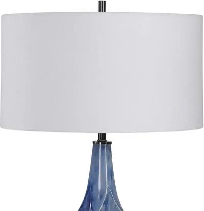 Uttermost Everard Blue Table Lamp