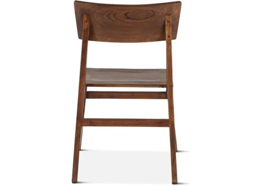 LONDON LOFT DINING CHAIR - WALNUT