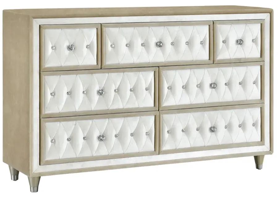 ANTONELLA DRESSER CAMEL/IVORY