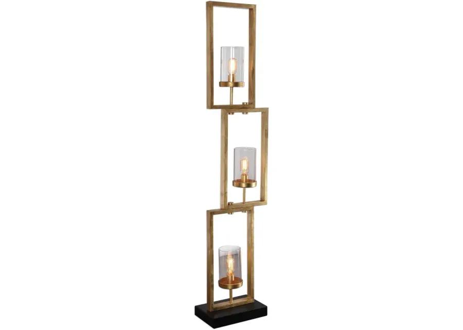 CIELO GOLD FLOOR LAMP