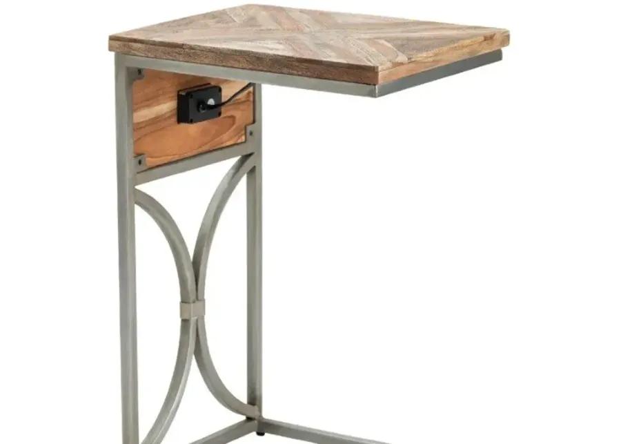 BENGAL MANOR BROWN/GRAY C SIDE TABLE