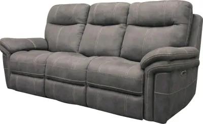 Mason Collection Power Reclining Sofa in Carbon Color