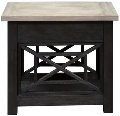 DRAWER END TABLE - HEATHERBROOK