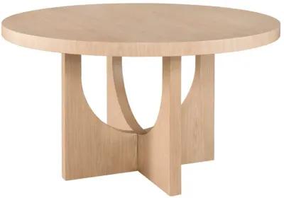 NOMAD CALLON WHITE OAK ROUND DINING TABLE