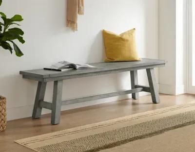 Martin Svensson Beach House Bench in Dove Grey