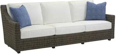 Tommy Bahama Outdoor by Lexington Cypress Point Ocean Terrace Patio Sofa in White