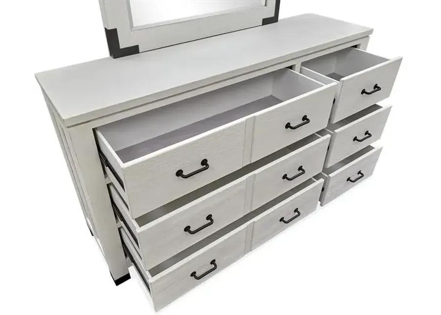 WOOD DRAWER DRESSER - HARPER SPRINGS