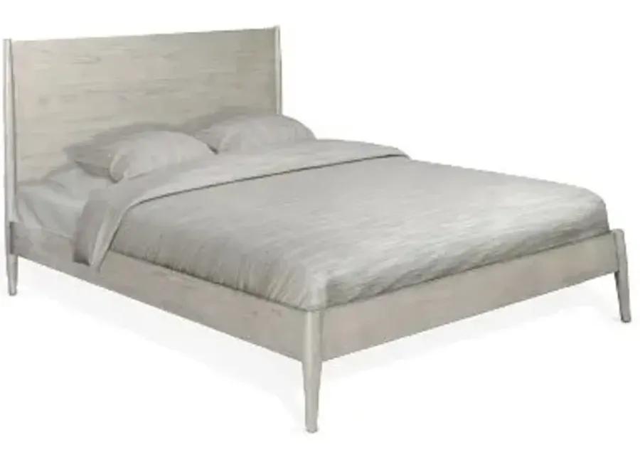 AMERICAN MODERN GREY EASTERN KING PANEL BED