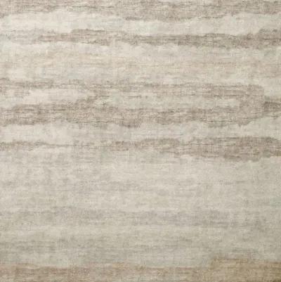 Dalyn Neutral Striated Pattern Brisbane Linen 5'X8' Area Rug