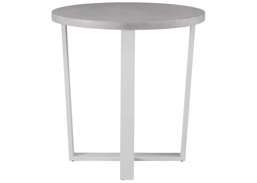 COASTAL LIVING OUTDOOR SOUTH BEACH CHALK/GRAY BAR TABLE