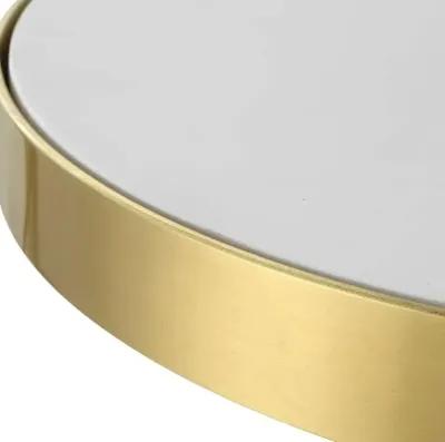 APEX GOLD/WHITE ACCENT TABLE