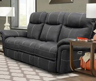 Parker House Mason Collection Power Reclining Sofa in Charcoal Color