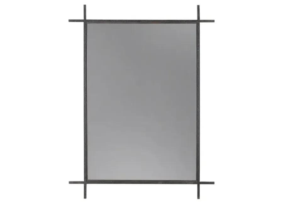 PIERCE BLACK WALL MIRROR