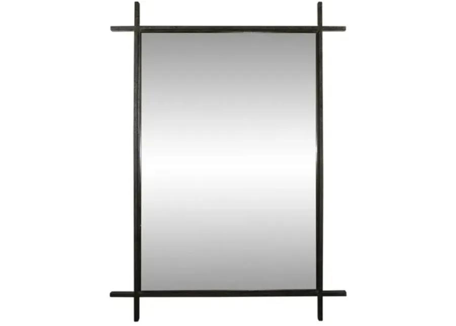 PIERCE BLACK WALL MIRROR