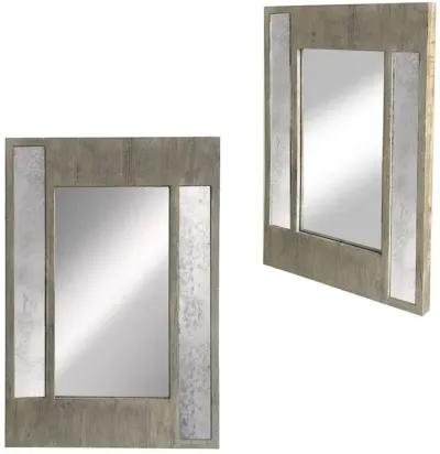 Crestview Mayberry Nickel Wall Mirror