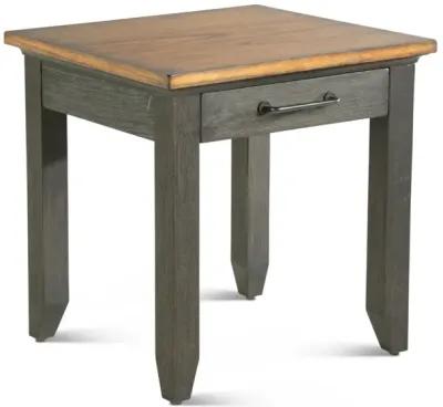 BEAR CREEK BROWN END TABLE