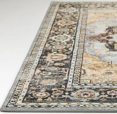 Bohemian Chic Distressed Diamond 5'X8' Area Rug