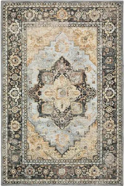 Bohemian Chic Distressed Diamond 5'X8' Area Rug