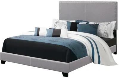 Boyd Upholstered Full Panel Bed Grey