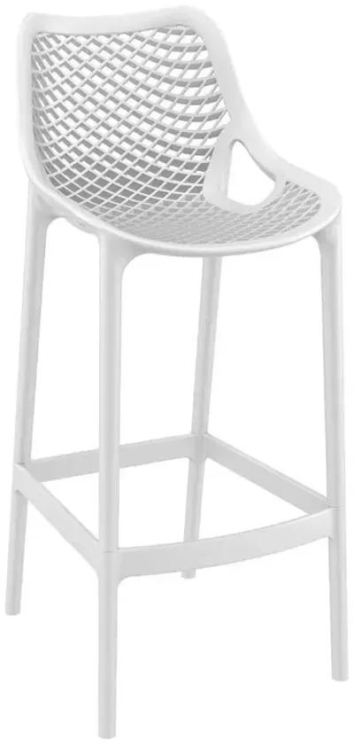 Siesta Air Indoor/Outdoor White Resin Stool