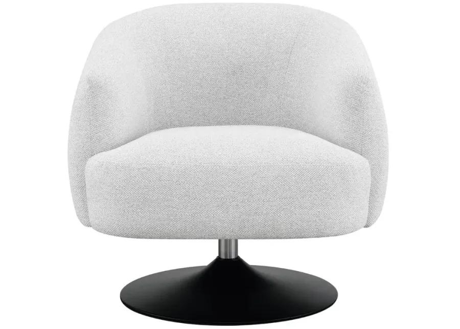 SWIVEL ACCENT CHAIR BEIGE