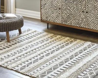 Karalee Medium Ivory & Brown Rug