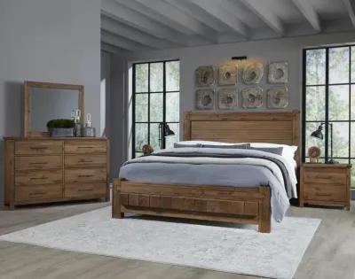 Vaughan-Bassett Dovetail Natural Dovetail Poster Queen Headboard