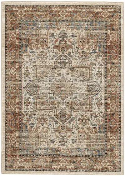 Timeless Trellis Classic Multicolor Area Rug