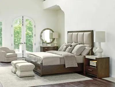 CASA DEL MAR UPHOLSTERED BED 6/6 KING LAUREL CANYON