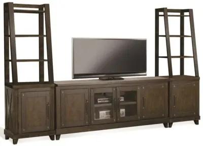 Sunny Designs Vivian Raisin 64 Inch TV Media Stand Console