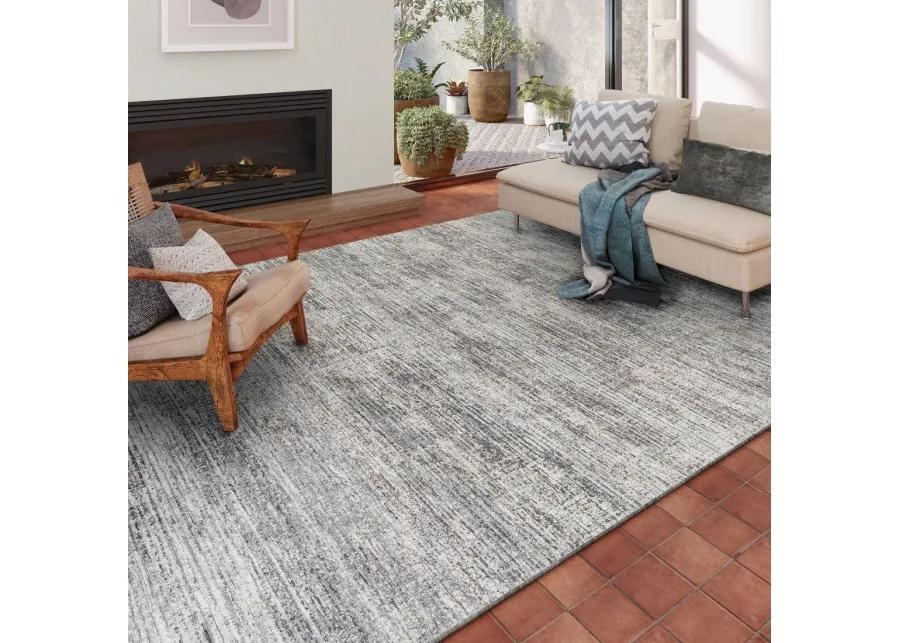 CAIRA GRAPHITE 5'X8' AREA RUG